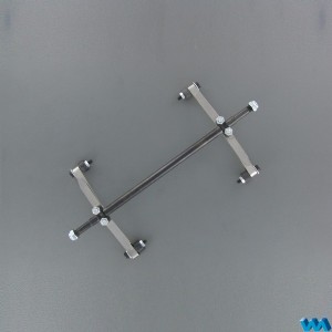 VEROMA 1/14 拖車用 板型彈片式 懸吊車軸組/